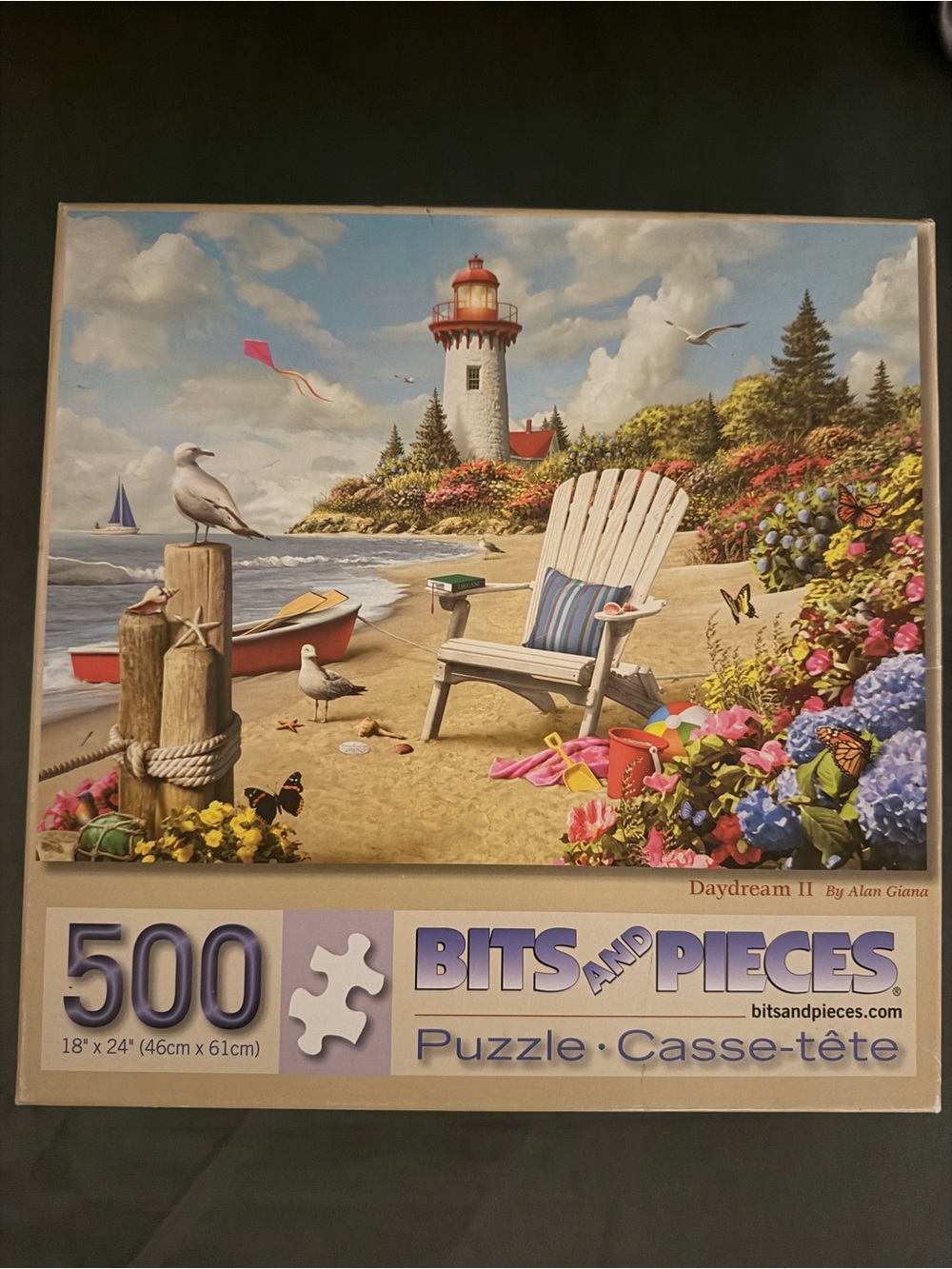 Daydream II 500-Piece Beach Puzzle - Multicolor